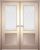 Основные фотографии двухстворчатой, распашной двери Класс-2 ДО X2 Детальная картинка распашной двери Класс-2 ДО X2