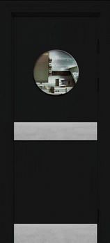 Р- Гладь-1 круглое окно (отбойная пластина низ + центр)