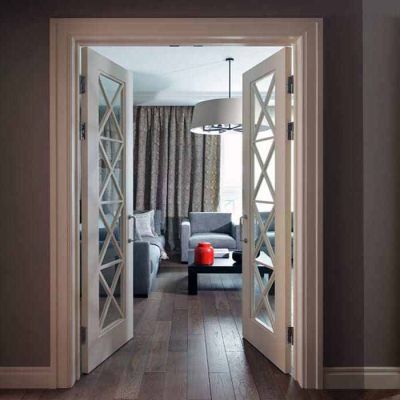 Основные фотографии двухстворчатой, распашной двери DuNEO Детальная картинка распашной двери DuNEO