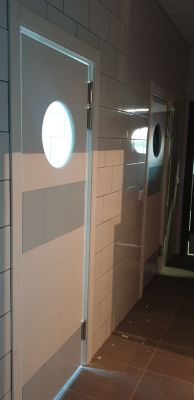 Гладь-1 круглое окно (отбойная пластина низ + центр) х1