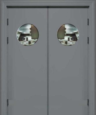 А- Гладь-1 двойная, круглое окно