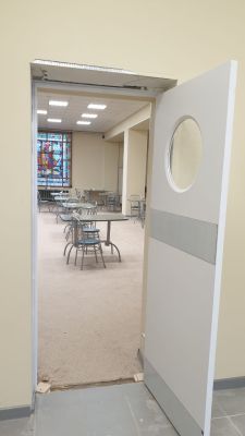 Гладь-1 круглое окно (отбойная пластина низ + центр) х1