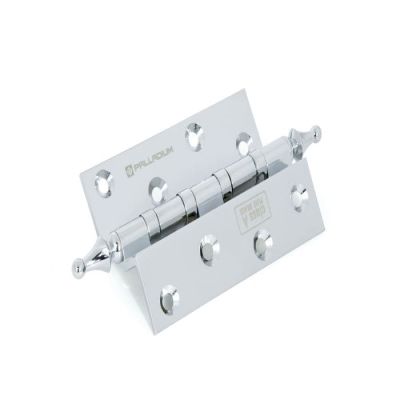 Петля универсальная угловая PALLADIUM (хром) N 401-4 CP для межкомнатных дверей