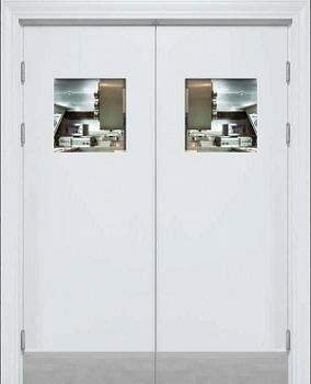 А- Гладь-2 двойная, квадратное окно (отбойная доска низ)