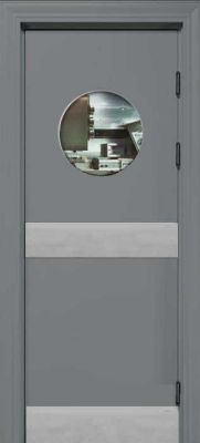 А- Гладь-1 круглое окно (отбойная пластина низ + центр)